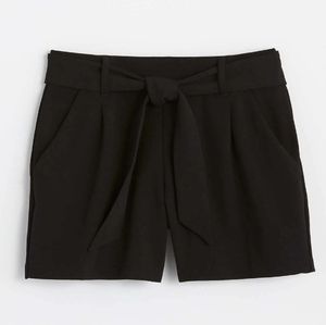 Tie front shorts from Loft